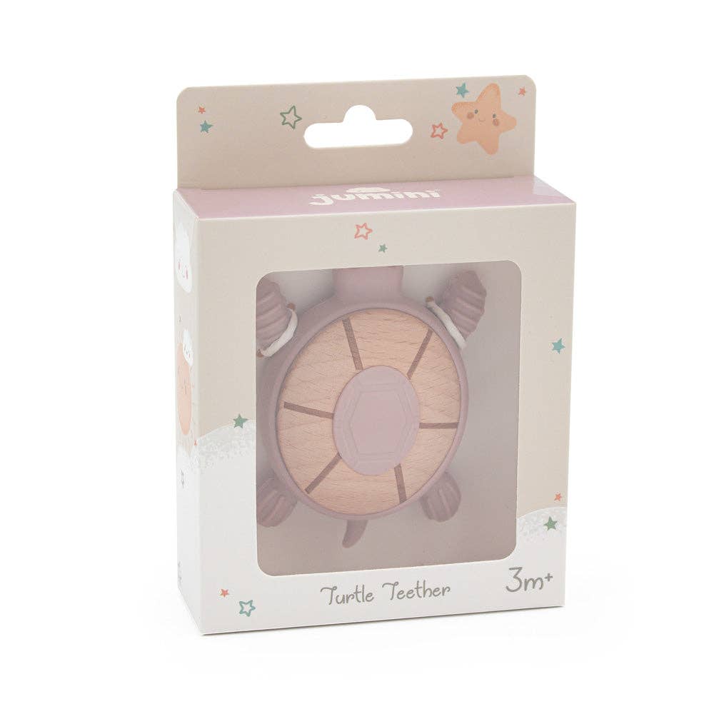 Turtle Teether: Pink Haze
